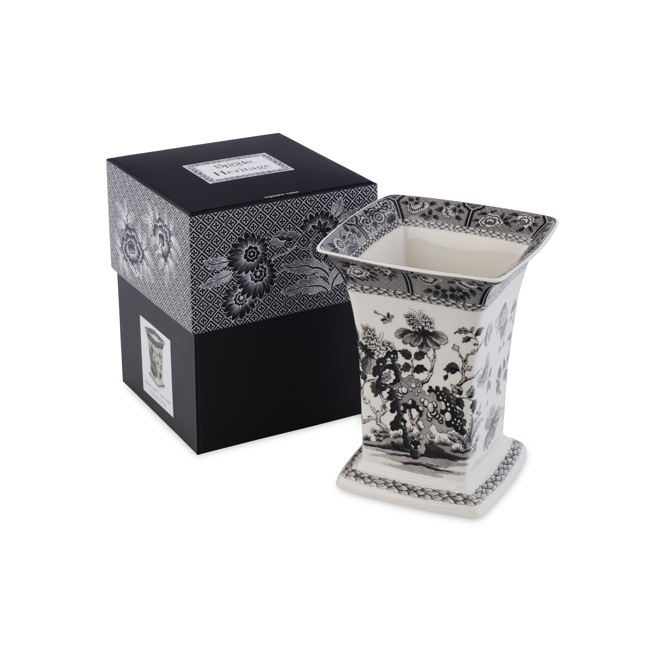 Heritage 8.75 Inch Square Vase (India) image number null
